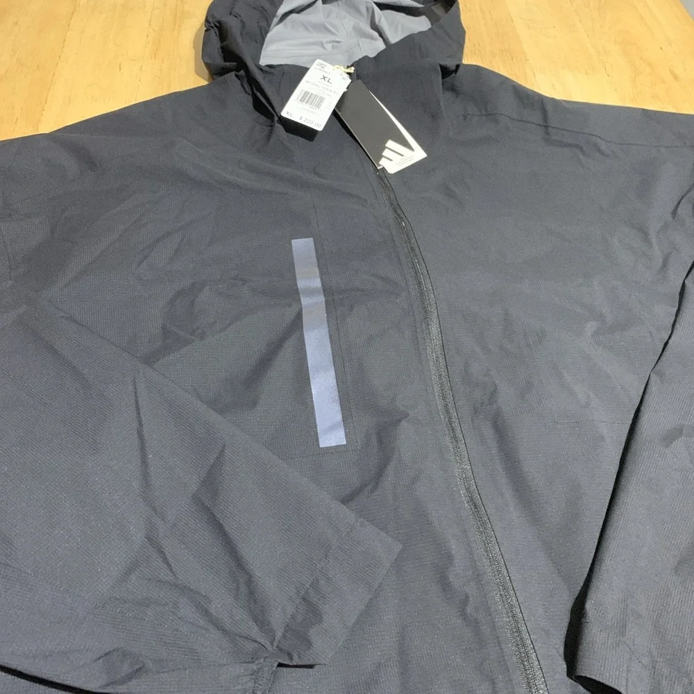 adidas Myshelter 2.5Layer Rain.Ready Light Jacket Mens Size XL Casual Athletic O